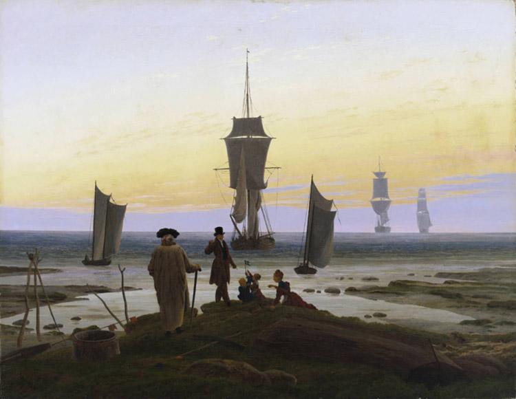 Caspar David Friedrich The Stages of Life (mk09) oil painting picture